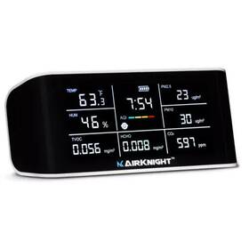 Ak1000 Airknight New 9-in-1 Indoor Air Quality Monitor - Portable Co2