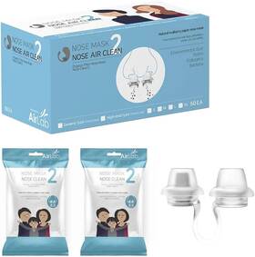 Airlab 809492681535 7 Nose Filter Reusable Breathable Nasal Plugs Air Filtration For Dust Pollution
