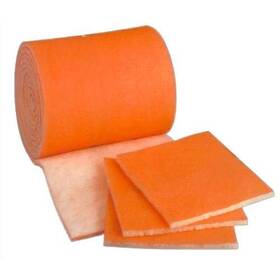 Orange25 Airstarfilters Furnace/air Handler/hvac Air Filter Media Roll Orange/white Merv8 Polyester