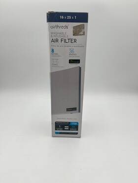 07-66927 Airthreds 16 X 25 1 Washable Furnace Filter -
