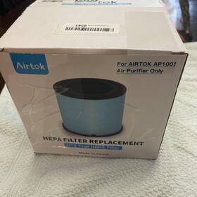 Ap1001 Airtok H13 True Hepa Replacement Filter For Air Purifiers