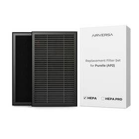 Ap2f-uk Airversa True Hepa Replacement Filter Set 99.97% For Ap2 Purelle