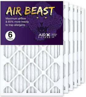 189877 Airx Filters 16x25x1 Air Filter Merv 11 Pleated Hvac Ac Furnace