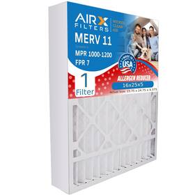 Airx Filters 810095105005 Wicked Clean Air. 16x25x4 Air Filter Merv 11 Compatible With Hon