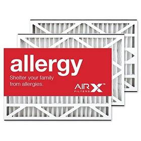 X5427 Airx Filters 817768023628 16x25x3 11 Hvac Ac Furnace Air Filter For Lennox X0581 Allergy 3-pack