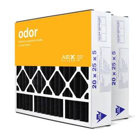 Airx Filters 817768024311 Odor 20x25x5 Media Air Filter Merv 8 Replacement For Bear Tr