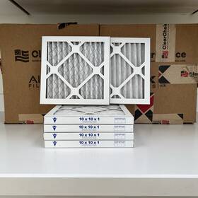 Fkfd10x10-6 Airx Filters 2 Boxes 10x10x1 Air Filter 6-pack Merv 8 Actual Size 9.5 X .75 Inch New