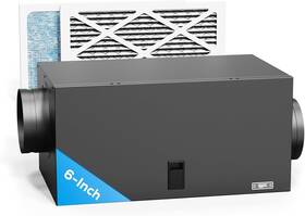 Acf6 Aitecac Inline Filter Box 6 Inch With High Efficacy Home Filtration Intake For Hvac