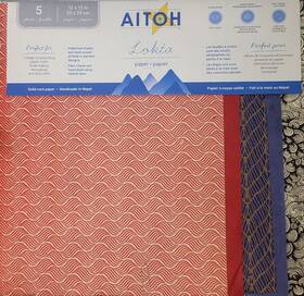 5a002hw6-1gkfy Aitoh Lotka Paper Pack 8.5 Inch X11 5/pkg-air Water Earth
