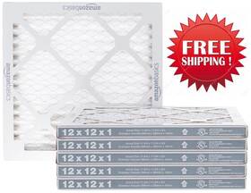 Amazon Basics 192212074891 12x12x1 Air Filter 6 Pack Merv 8 Ac Furnace Filters