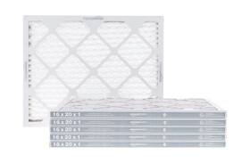 Bp80s.011620-6 Amazon Basics 16x20x1 Air Filter 6 Pack Merv 8 Ac Furnace Filters