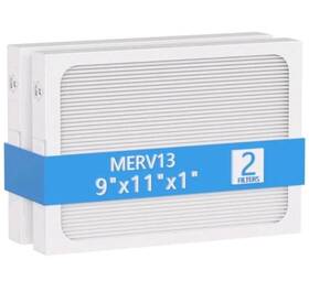 X0046gisil Amazon 2-pack Merv 13 Flat Panel Filter 9x11x1 For Dehumidifier Replacement
