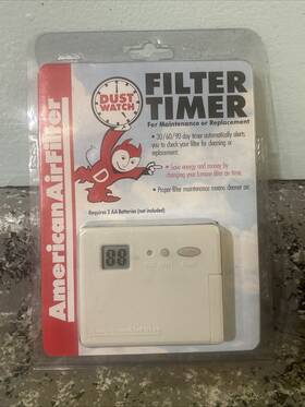 392-600-000 American Air Filter Dust 30/60/90 Day Timer For Maintenance Or Replacement