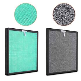 A-06-001-002-hfi Apluschoice Replacement H13 True Hepa Filter For 5-stage Air Purifier Home Large Room 2 Pack