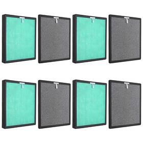 A-06-002-002-hfi Apluschoice Replacement H13 True Hepa Filter For 5-stage Air Purifier Home Large Room 8 Pack