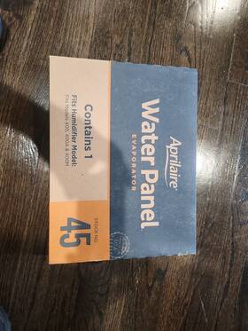 Apriaire 313098166153 Aprilaire 45 Water Panel Humidifier Filter For Whole House