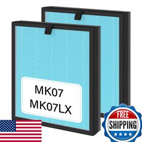 April-flower B0d4trrf7j April-flower 2 Pack Mk07 Air Filter Replacement Compatible Aroeve