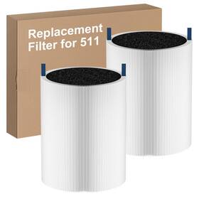 Bp-511 April-flower Blue Pure 511 Replacement Filter Compatible With Blueair Air P