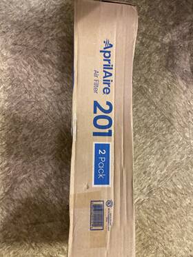 210-02 Aprilaire 210 Pleated Merv 11 Filter 2-pack Fits Models 1210/1620/2210/2216/321