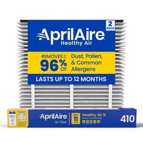 Aprilaire 313047391315 410 16 Inch X 25 4 Merv 11 Fpr 12 Pleated Filter For Air Cleaner Models
