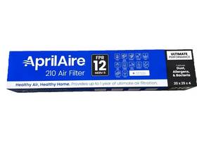 Aprilaire 340760021367 210 Air Cleaner Filter 20 X 25 4 In Merv 11 Purifier Pleated