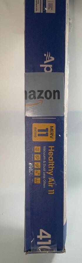 Aprilaire 376720004100 410 Merv 11 Air Purifier Replacement Filter 16 Inch X 25 4 Open Box