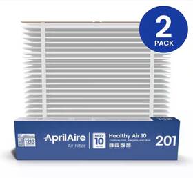 Aprilaire 686720021343 201 20 Inch X 25 6 Merv 10 Fpr Pleated Air Filter For Cleaners