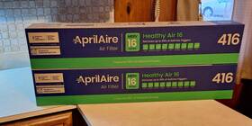 Aprilaire 686720941627 New 2pk 416 Whole House Replacement Filter Air Purifier Merv 16