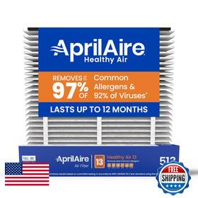 Aprilaire B0bj7vdy6m 513 Replacement Filter For Whole House Air Purifiers - Merv