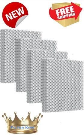 Aprilaire Compatible 445005329344 10 Replacement Water Panel Filter Whole House Humidifier - 4 Pack