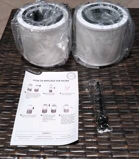Ap103-rf Aroma Room Aromaroom Replacement Filter For Ap103 Air Purifier 3-in-1 H13 True Hepa 2 Pack