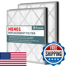 Astrair B0d3gmyydd 2 Pack He400 Filter Replacement For Shark Air Purifier 4 Compatible