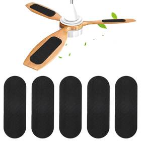 Attramite 037936085528 Ceiling Fan Filters For Blades 5-pack Activated Coconut Shell Carbon Universal