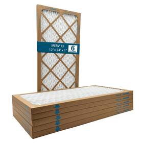 Wb-m13p1224-06 Aulnay Furnace Ac Air Filter Merv 13 12 Inch X 24 1 Pleated For Hvac Sys