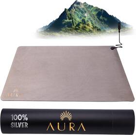 Aura 711181880465 Luxury Grounding Mat For Feet Bed Earthing Pad Therapy Home