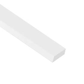 Azek 313114933974 Traditional 4/ 4- Inch X 2- 8-ft. Pvc Smooth Trim Board Actual Size 3/4-in