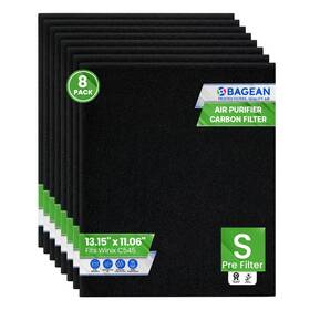 C545 Bagean 850058991085 Carbon Prefilter S - Compatible With Winix Air Purifier Filter Replaceme