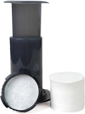 Bake Choice 313055437494 500-count Replacement Paper Filters - Round Disposable Coffee Comp