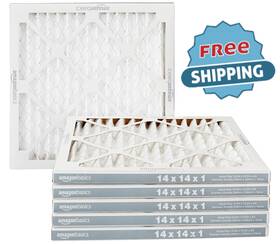 Bp15s.011414-6 Basics Amazon 14x14x1 Air Filter 6 Pack Merv 11 Ac Furnace Filters