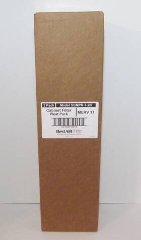 Sgmpr-1-2b Best Air Pro 2 Pack Cabinet Filter Pleat Merv 11 Model - New