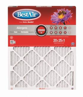 B1-2025-11-12 Bestair 12 Pack - 20x25 X 1 Inch Merv 11 Furnace Filter
