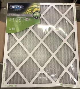 4823357 Bestair Pro 24 X 20 1 Inch 8 Merv Pleated Air Filter - Case Of 12