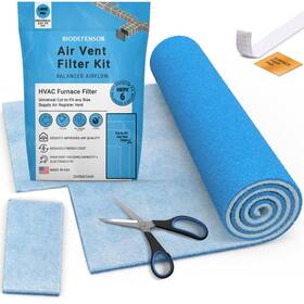 Biodefensor 850046107047 Air Vent Filter Kit - Made In Usa Large 90x20 Merv 6 Electrostatic Roll Cut T