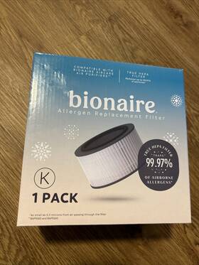 Bionaire 053891174657 360 Filter For Desktop And Mini Carbon
