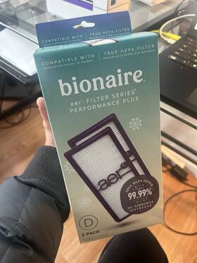 Aer1 Bionaire 8877721906182 Filter Series Performance Plus 2-pack