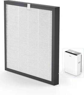 Bizewo 744759086075 True Hepa Replacement Filter/compatible A3 Air Purifier/h13 Filter