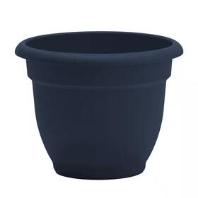 Bloem 445012246252 Ariana 17.75 Inch L X W 13.75 H 24 Qts. Navy Indoor/outdoor Plast