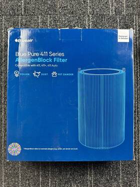 Blueair 689122024967 Blue Pure 411 Series Allergenblock Filter Replacement Allergies