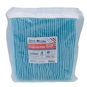 C7089 Bnx Tru Filter C7066 4 Pack Premium Cabin Air Hepa 99.97% Efficiency New