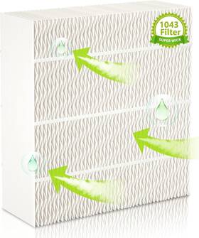 E2u10u016-1043 Brand Evershow 1043 Super Wick Humidifier Filter Replacement For Essick Air Aircare 1043-1